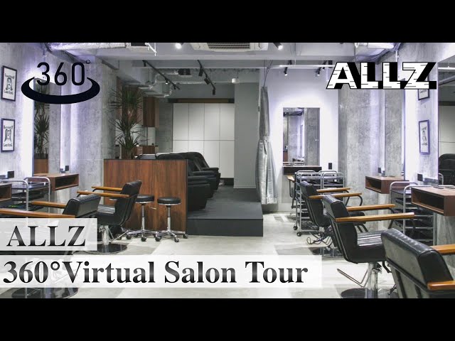 360° Virtual Salon Tour : Experience a Tokyo Hair Salon Visit in ALLZ