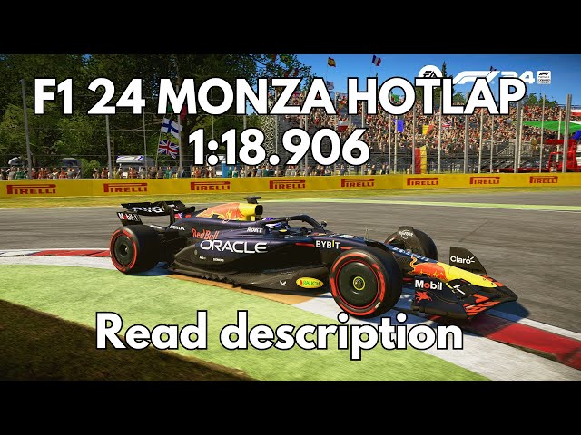 F1 24 Mozna hotlap 1:18.906 (check description)