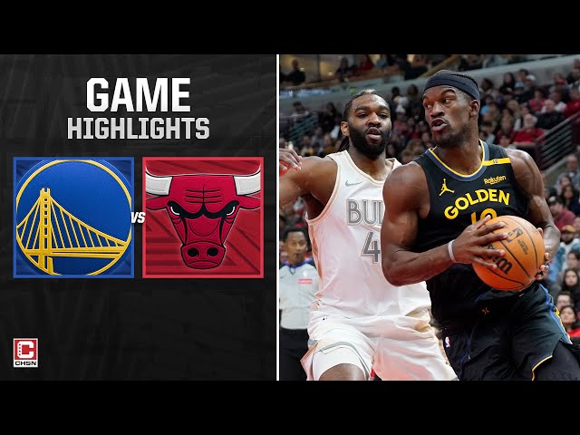 Chicago Bulls Team Highlights vs. Golden State Warriors - Game Highlights | CHSN Chicago Bulls