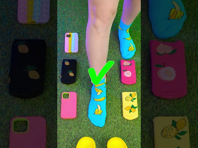 Find matching phone cases aka socks! #comedyvideos