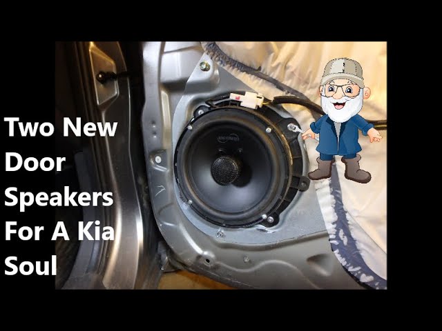 Kia Soul Door Speaker Replacements (2 ways)