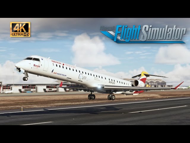 Iberia Express CRJ-1000 Full Flight Alicante -  Palma De Mallorca | MSFS2020 | ULTRA 4K