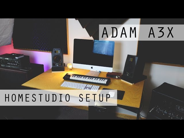 Professional Sound at Home: Adam A3X + Artist Sub 7