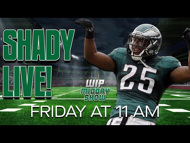 LeSean McCoy Talks Eagles Hall of Fame and More With The WIP Midday Show