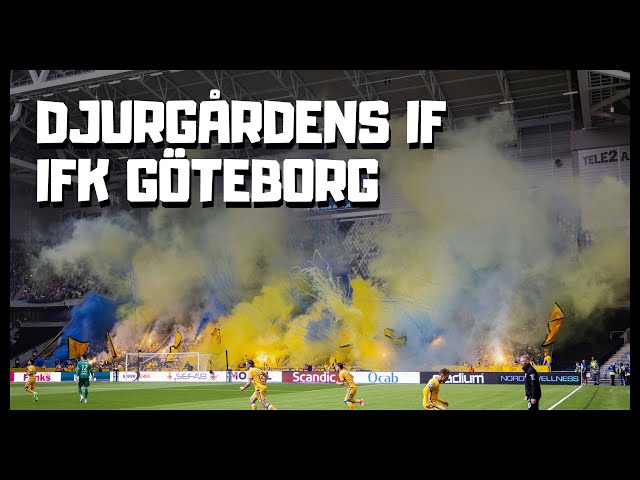 Djurgårdens IF - IFK Göteborg | Massive Pyroshow | 2024