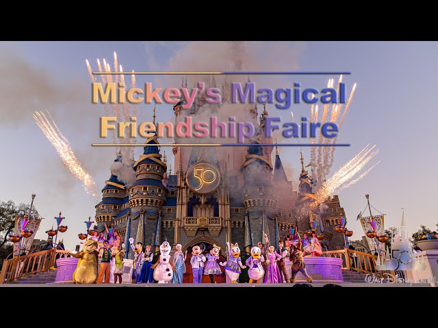 8K Mickey's Magical Friendship Faire in Magic Kingdom VR180 3D