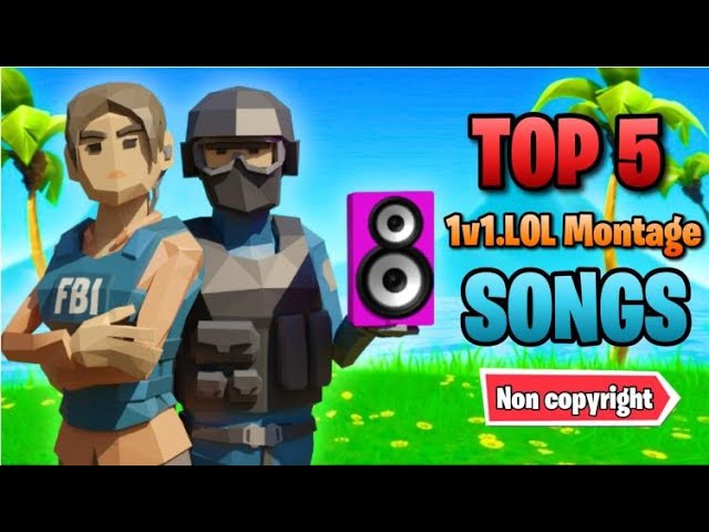 TOP 5 *NON COPYRIGHT* 1V1.LOL MONTAGE SONGS (ft Godzilla)