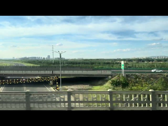 Spectacular View On High Speed Train From Beijing To Hohhot, June 15, 2024 at 18:07