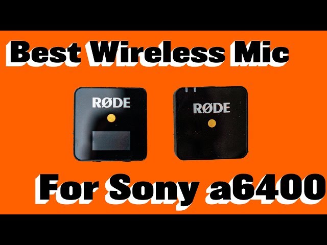 Best Wireless Mic for YouTube - Rode Wireless Go