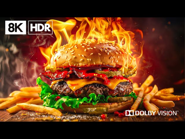 The World's Most Delicious Foods in 8K HDR | Dolby Vision™