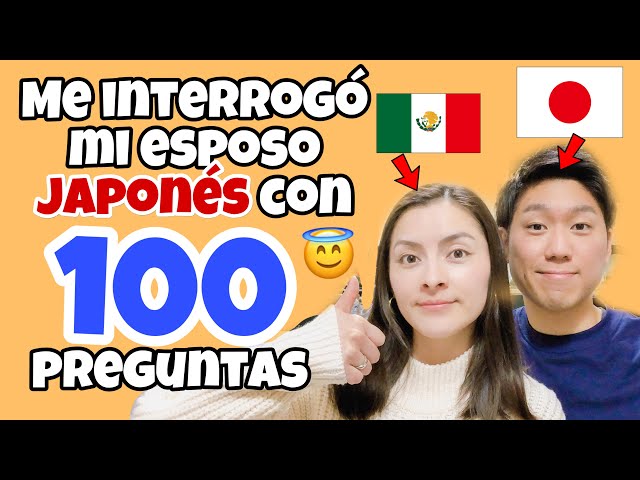 Fui INTERROGADA por mi ESPOSO JAPONÉS. Me hizo 100 PREGUNTAS muy PERSONALES. ¿No me gustaron?