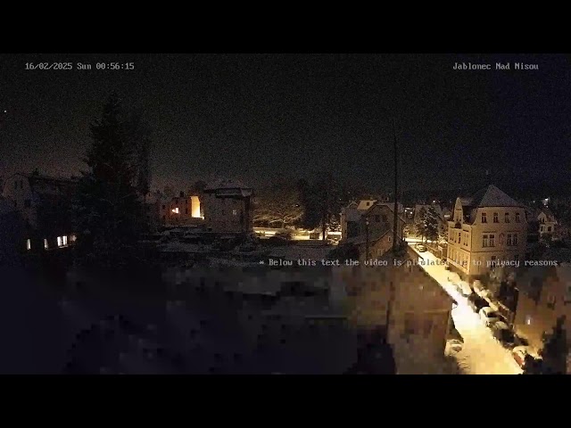 Jablonec nad Nisou * LIVE CAMERA