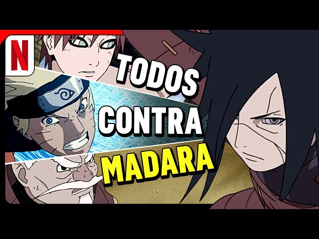 Madara vs Aliança Shinobi DUBLAGEM OFICIAL 😱🤯 | Naruto Shippuden | Netflix Brasil