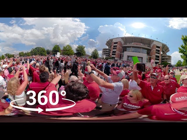 Walk of Champions 360 | The University of Alabama