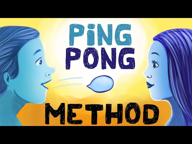 how to talk to strangers the ping pong method