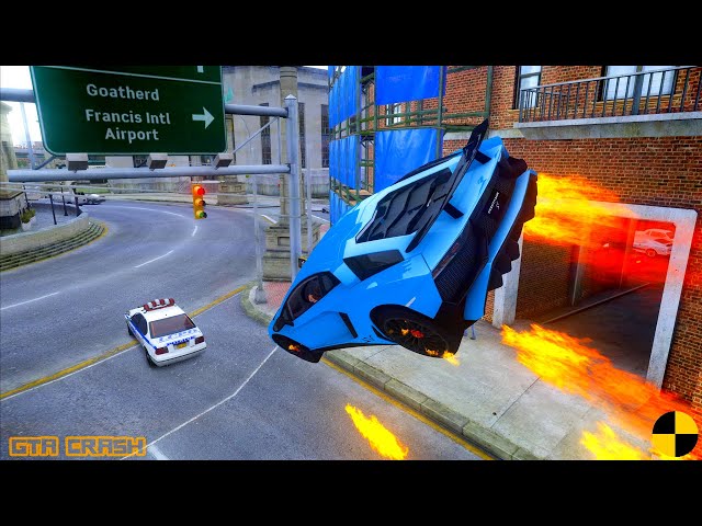 GTA 4 CRASH TESTING REAL CAR 562