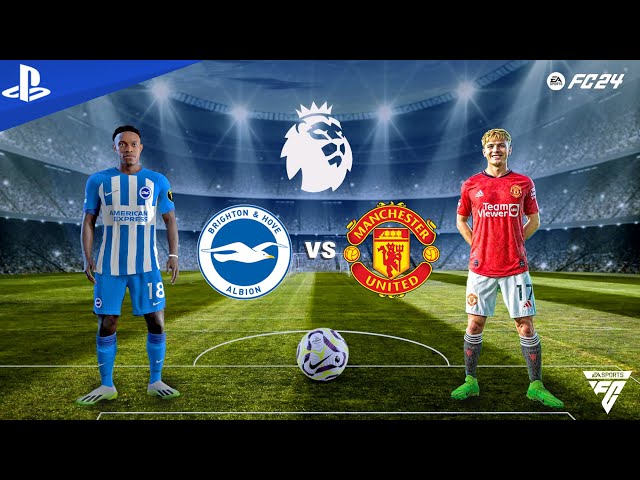 FC 24 - Brighton vs Manchester United - Premier League 2024-25 Match | PS5™ Gameplay | 4K HDR