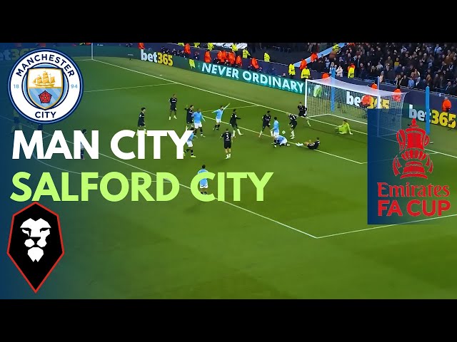 🔴LIVE Soccer: Man City vs Salford City Live Match Today | FA Cup | PC Games Online