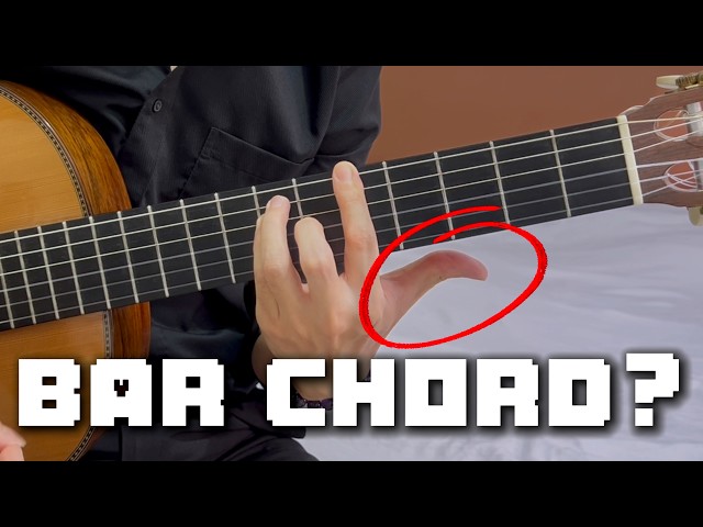 Simple Bar Chord Tips (with Exercise)