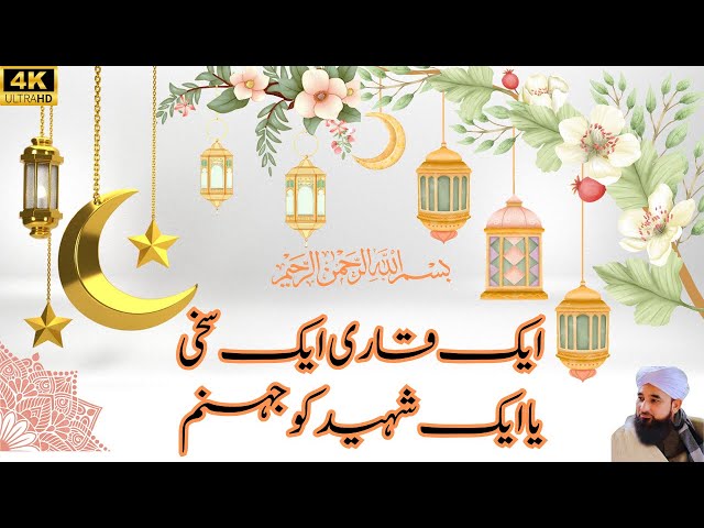 “Aik Qari, Aik Sakhi or Aik Shaheed ko Jahannum - Insights by Muhammad Raza SaQib Mustafai”