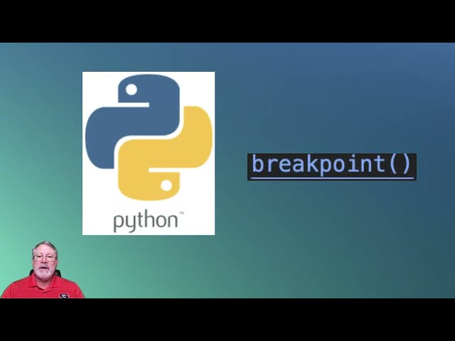 Python built-in function: breakpoint()