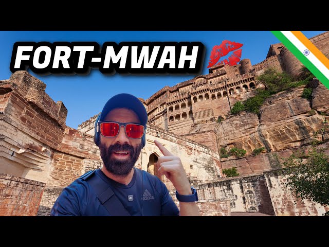 🇮🇳 The Blue City Revealed! Epic Walk to Mehrangarh Fort 🌟