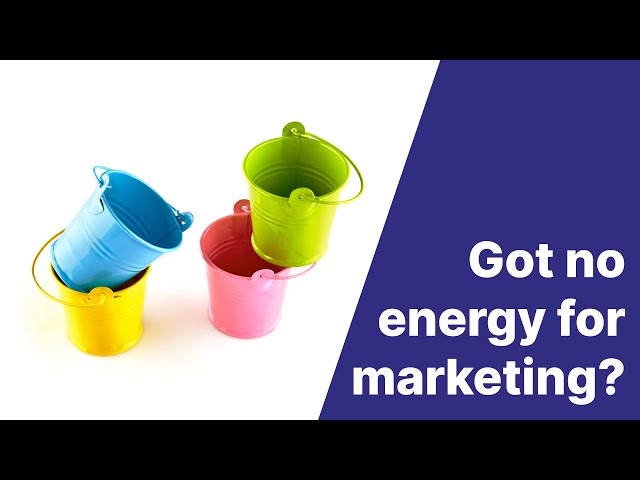 Never Run Out of Marketing Energy as a Solopreneur with This Basic Structure