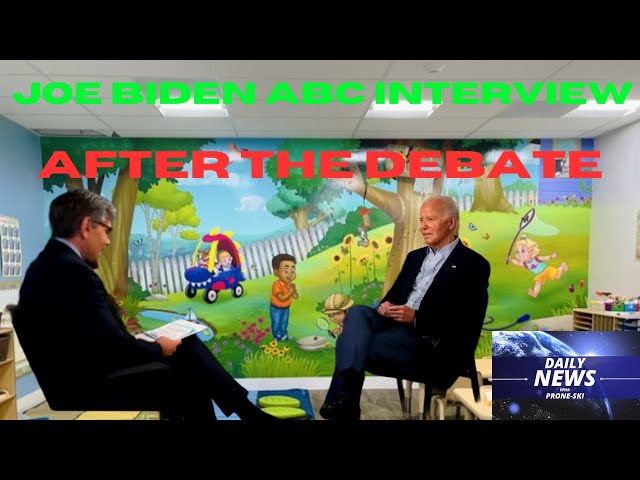 President Biden sits down for interview with George Stephanopoulos