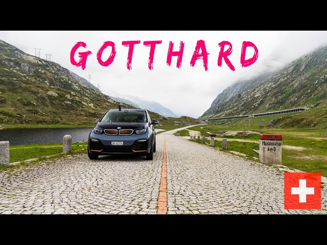 110min drive from ARIOLO to GOTTHARD to LAKE ZUG in SWITZERLAND [4K]