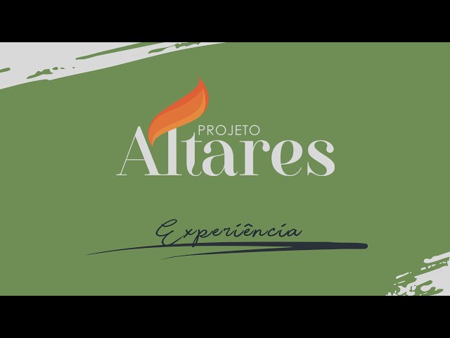 PROJETOS ALTARES - SEMANA 02 - DEZEMBRO