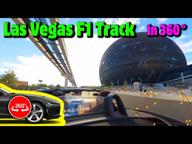 Formula 1 Las Vegas Race Track in 360 - Updated Version