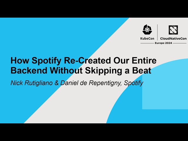 How Spotify Re-Created Our Entire Backend Without Skipping a Beat