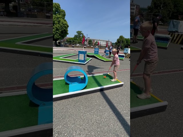 Check out Grant mini golf dance   #boston #massachusetts #family