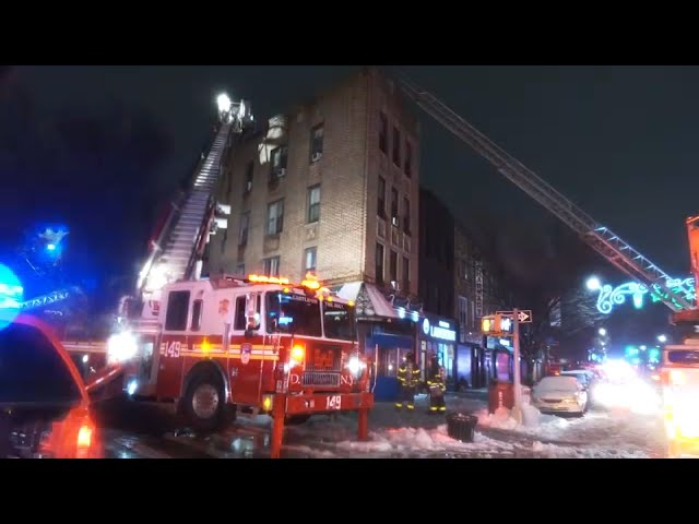 Man dead, 2 others injured in Brooklyn apartment fire