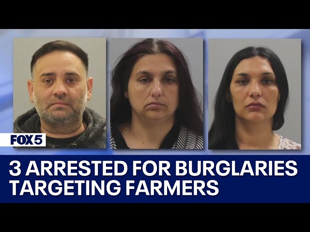 3 arrested for burglaries targeting Frederick County farmers | FOX 5 DC