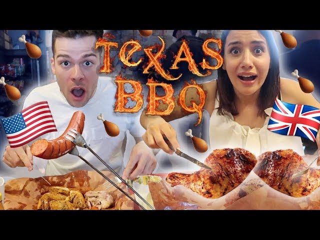 British FIRST TIME Trying Texas BBQ Food 🍗 | Texas Series