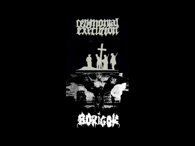 Borigor/Ceremonial Execution - 7" (death metal/crust grindcore 2004 full split)