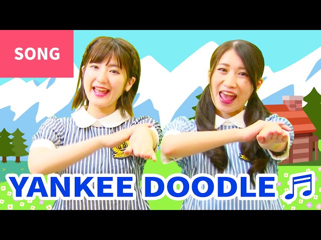 ♬YANKEE DOODLE (🇯🇵Alps Ichiman Jaku)【In Japanese with English subtitle】Finger Plays Song