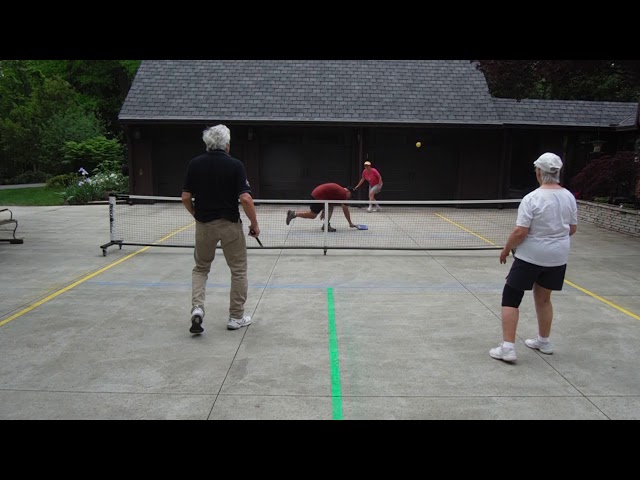 Pickleball - Memorial Day 2020 - Eileen & Ken -vs- Lauren & Mark