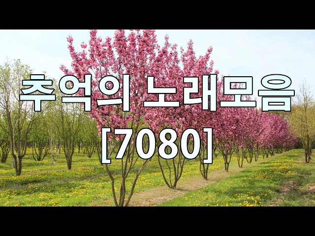 7080 내 생애 가장 아름다운 추억 - 광고 없는 7080 좋은노래 모음 - 7080노래모음 주옥같은노래 7080노래모음 주옥같은노래 - 7080발라드모음 💖💓