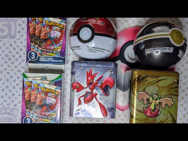 Yet Another Rando Poke Pickup: 2 Tins, 2 Balls, 2 Mini Bundles for 18 Packs with 4 SIR's!