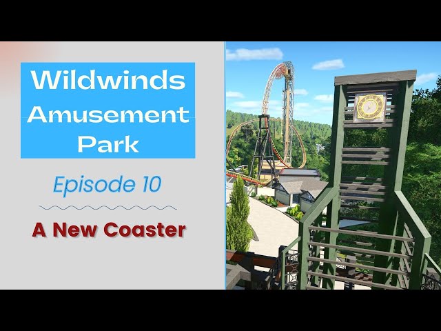 Realistic Park Build Episode #10 (Wildwinds)/A New Coaster/Planet Coaster Console Edition (PS5)