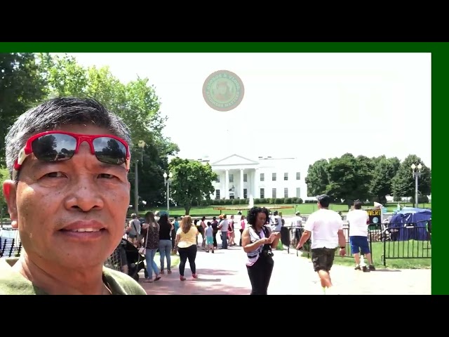 Visiting The White House and the Capitol In Washington D. C.