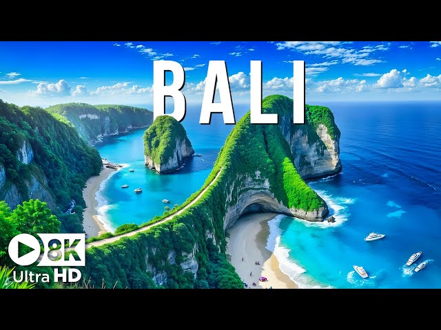 Bali 8K UHD - Tropical Paradise and Tranquil Vibes with Soothing Music - 8K Video Ultra HD