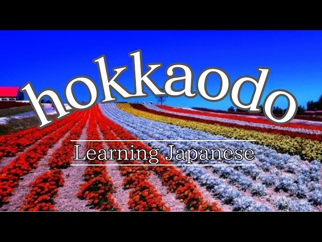 Learning Japanese through Sightseeing in Hokkaido Vol.2