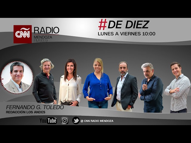 📞CNN Mendoza y Diario Los Andes presentan de la mano de Fernando Toledo