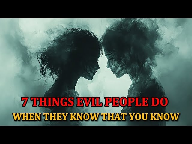 7 Things Evil People Do When They Know That You Know | Chosen Ones Beware