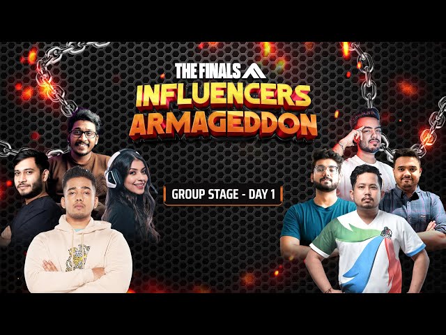 THE FINALS Influencers Armageddon — Group Stage Day 4 — Eagle vs Milli vs Alpha vs Bitty