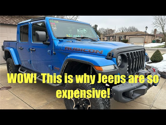 2020 Jeep JT Gladiator Rubicon - back from aluminum body corrosion repairs with warranty JL Wrangler