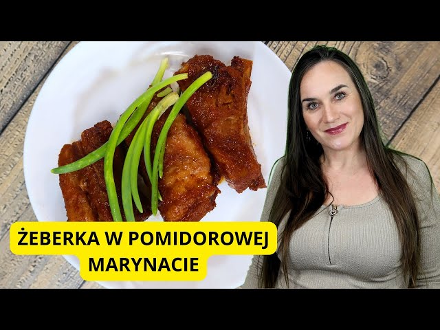 Żeberka w Pomidorowej Marynacie! Przepis Krok po Kroku!